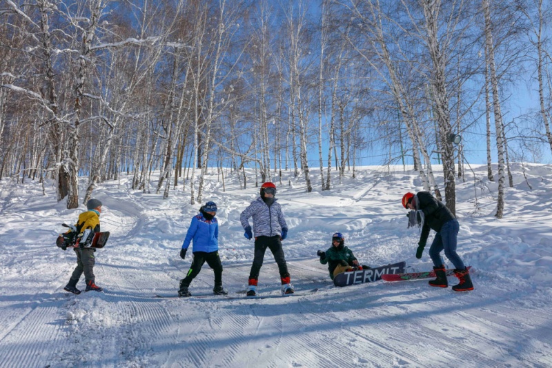 禾木滑雪